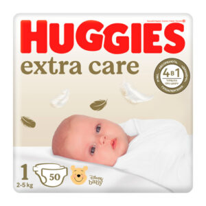 Scutece Huggies Extra Care Jumbo 1 ( 2-5 kg) 50