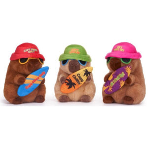 Jucarie de plus Capybara Holiday 22cm in asort. Whitehouse Leisure International
