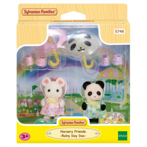 Set 2 figurine prin ploaie Sylvanian Families