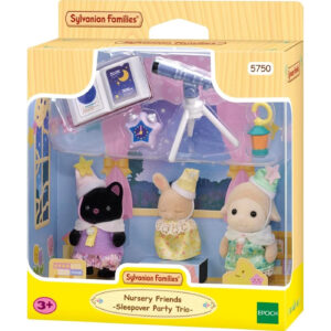 Set 3 figurine Pigiama Party Sylvanian Families