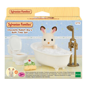 Set de joaca Iepuras in baie Sylvanian Families