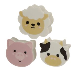Set de 3 radiere animale de ferma PUCKATOR