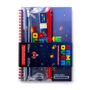 Set de papetarie 6 articole Game Over PUCKATOR