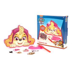 Pictura cu diamante Paw Patrol Skye 18x18cm Spin Master