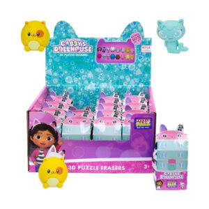 Radiera 3D in asort. Gabbys Dollhouse Puzzle Palz