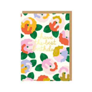 Felicitare -Have the Best Birthday Floral Birthday Card OHH DEER