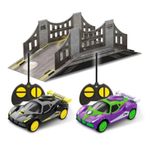 Set 2 masini cu telecomanda Batman vs The Joker BLADEZ TOYZ