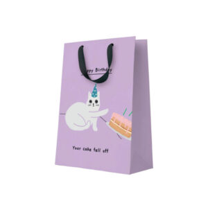Punga pentru cadou - Your Cake Fell Off 27x33cm, lilac OHH DEER