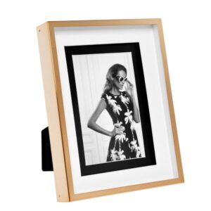 Rama foto 17x22cm Gramercy S acoperire aur roz