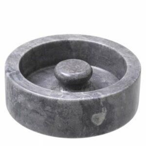 Scrumiera Poulsen mramura gri d20 h7,5cm
