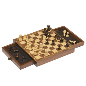 Sah magnetic din lemn 25x25 GOKI
