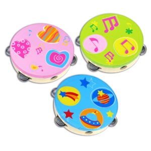 Tamburina din lemn 18 cm BONTEMPI