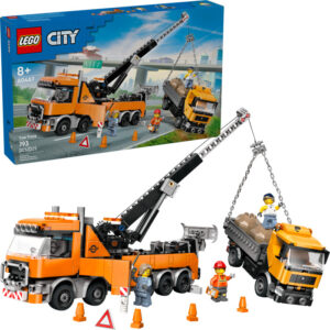 Camion de remorcare si recuperare cu macara CITY LEGO