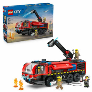 Autospeciala de pompieri la aeroport City LEGO