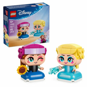 Miniprintesele Anna si Elsa Disney LEGO