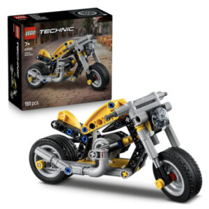 Motocicleta galbena Technic LEGO
