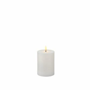 Candela LED Sille Exclusive d7,5x10h cm alb SIRIUS