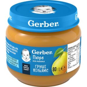 Gerber pireu pere Williams 80g