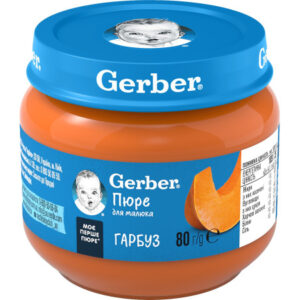 Gerber pireu bostan 80g