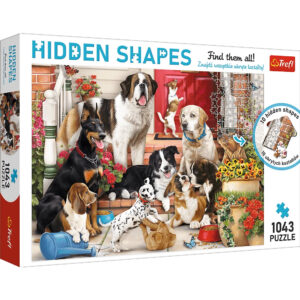 Puzzle Catelusi 1000 Hidden Shapes TREFL