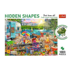 Puzzle 1000 Hidden Shapes Excursie cu rulota TREFL