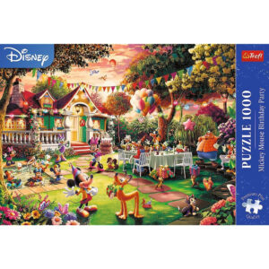 Puzzle Premium Plus 1000elem.Petrecerea de ziua lui Mickey Mouse TREFL