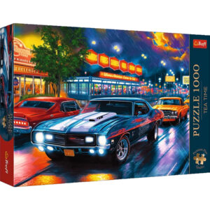 Puzzle Cursa pe timp de noapte 1000 Premium Plus TREFL