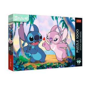 Puzzle Premium Plus 1000elem.Stitch Si Angel TREFL