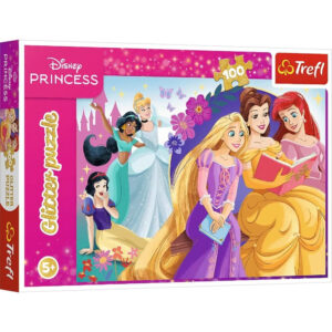 Puzzle Elemente sclipitoare Magic Friendship100elem cu Sclipici TREFL