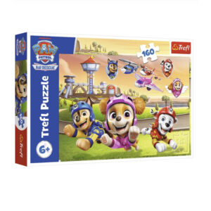 Puzzle 160elem.Cainii sunt de top TREFL