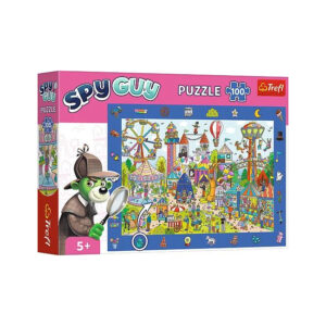 Puzzle 100elem.educationale Spy Guy-Parcul de distractii TREFL