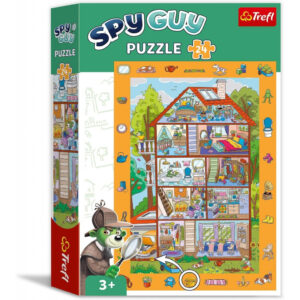 Puzzle 24elem.educationale Spy Guy-In casa TREFL