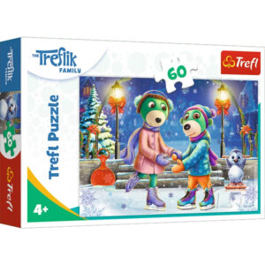 Puzzle 60elem. Iarna Trefliks TREFL