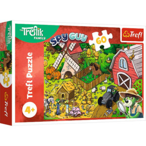 Puzzle 60elem.O zi fericita pentru Trefliks TREFL