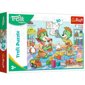 Puzzle 30elem. Familia fericita Trefliks TREFL