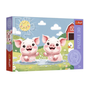 Puzzle 30elem.Viata fericita la sat TREFL