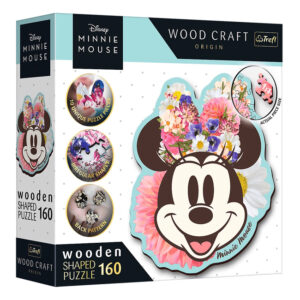 Puzzle din lemn 160elem. Minnie Mouse eleganta TREFL