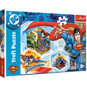 Puzzle 300elem. Supermanul indestructibil' TREFL
