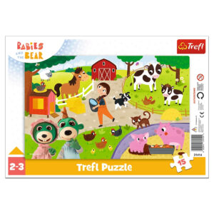 Puzzle Bebelusi draguti 15 piese,Trefl