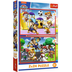 Puzzle Patrula catelusilor 2x24 TREFL