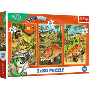 Puzzle 3x80 Obiceiurile Treflik-ilor TREFL