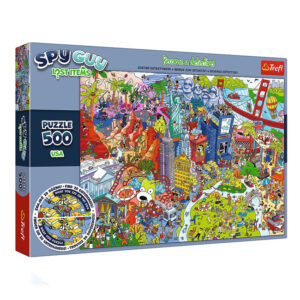 Puzzle 500 Spy Guy Lost Items: USA TREFL
