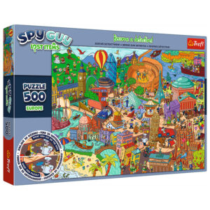 Puzzle 500 Spy Guy Lost Items: Europe TREFL