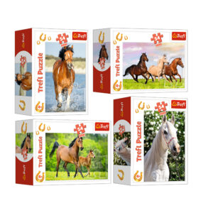 Puzzle - 54 mini - The world of horses