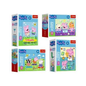 Trefl 56033 Puzzles - 20 miniMaxi - Peppa's carefree day / Peppa Pig