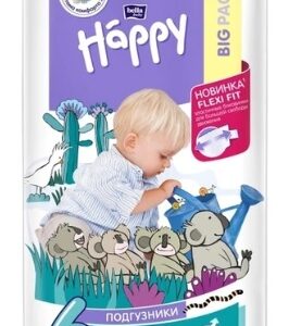 Scutece pentru copii Nr. 6 (16+kg) Bella Baby Happy Junior Extra 54 buc.