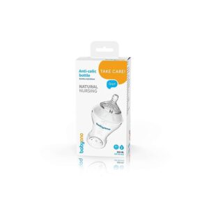 Sticluta cu biberon anticolice 260ml NATURAL NURSING
