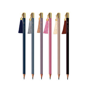 Creion grafit HB cu topper Deco Satin Gold, ass. INTERDRUK