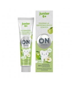 Pasta de dinti pentru copii Junior 6ani + mar On 75ml Tolpa