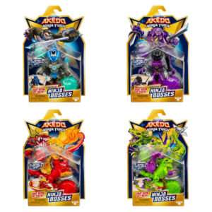 Set de Joaca Ninja bosses in asort. AKEDO MOOSE